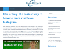 Tablet Screenshot of ingodevices.net